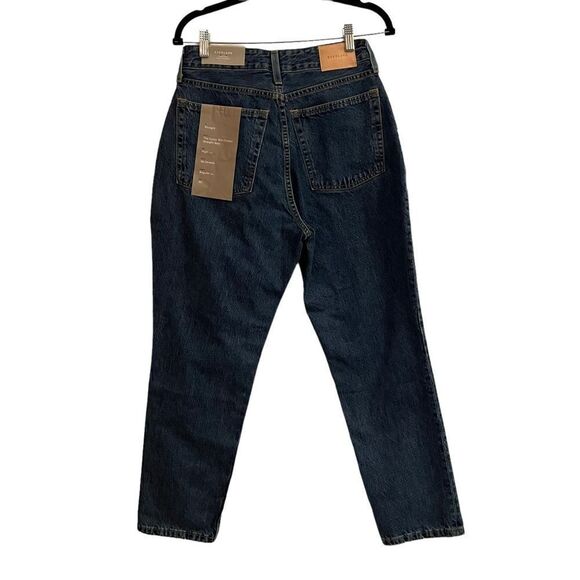 Everlane NWT Women’s Curvy High Rise Button Fly 90’s Cheeky Straight Jeans Sz 30 - Picture 4 of 13